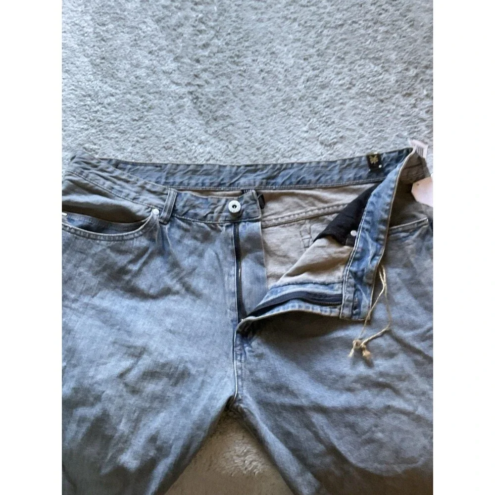 Zoo York Bronx Unbreakable Mens Dark Wash Straight Leg Button Fly Jeans Sz 40